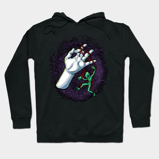 alien doll Hoodie by Invectus Studio Store